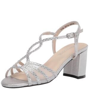 Touch Ups Womens Anna Silver 9.5 M